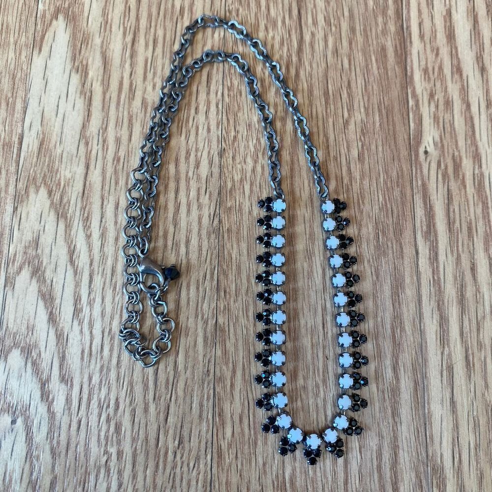 SorrelliโBlackโandโWhiteโNecklace